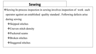 U 7 total quality management in garment industry | PPTX