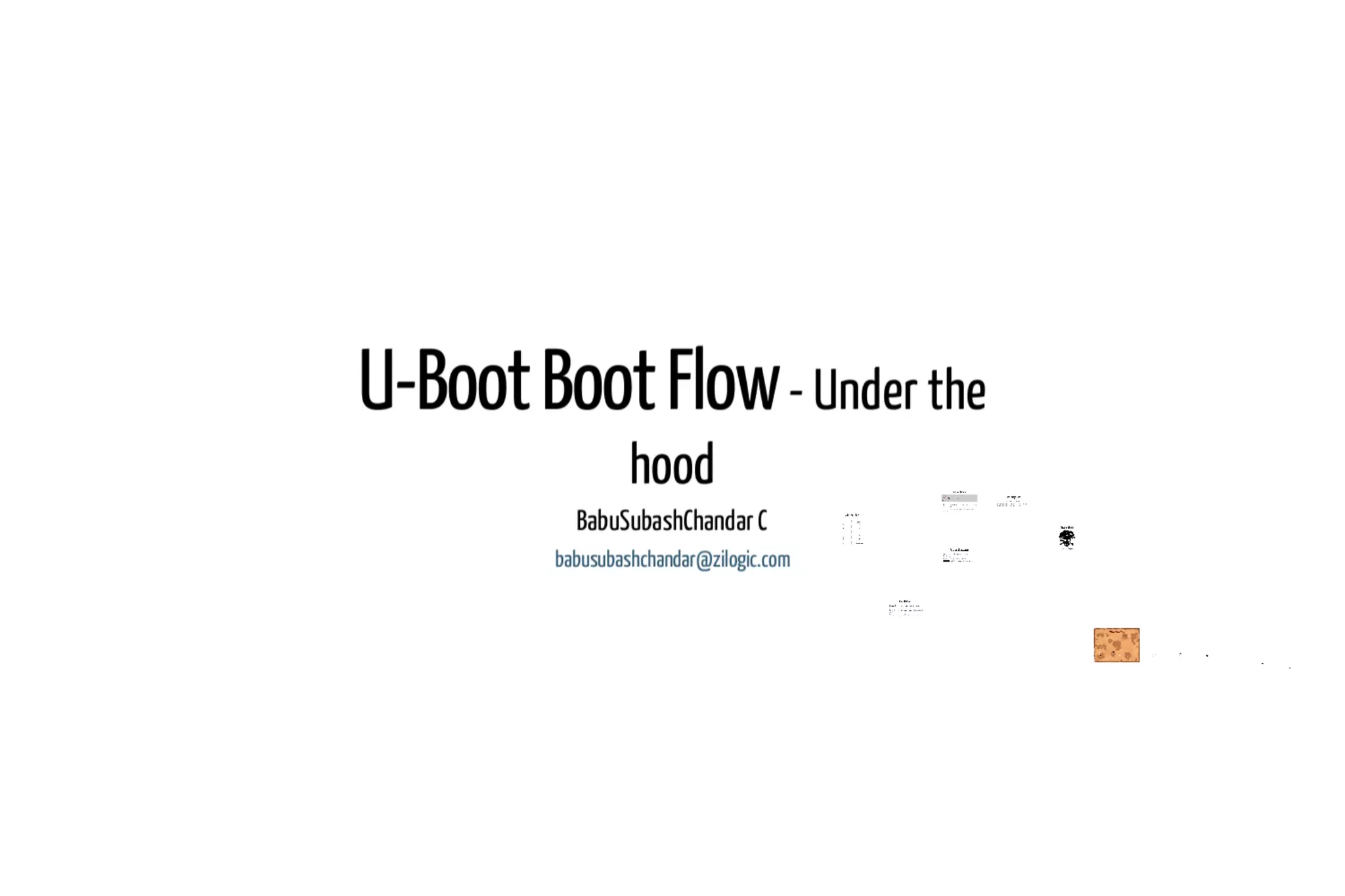 U boot-boot-flow