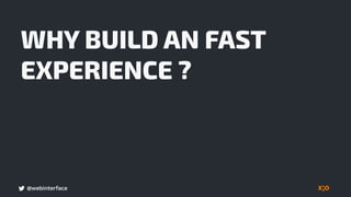 @webinterface
RESPONSIVE AND FAST IS
USER EXPERIENCE.
 