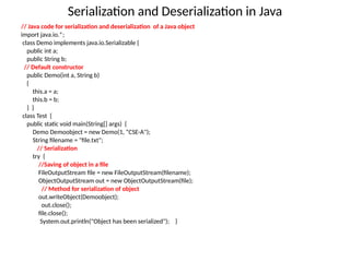 U-III Prt-2.pptx0 for Java and hardware coding... | PPTX