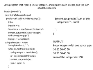 U-III Prt-2.pptx0 for Java and hardware coding... | PPT