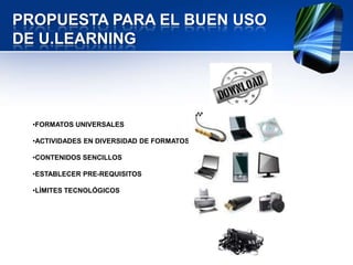 Aprendizaje U.learning | PPTX