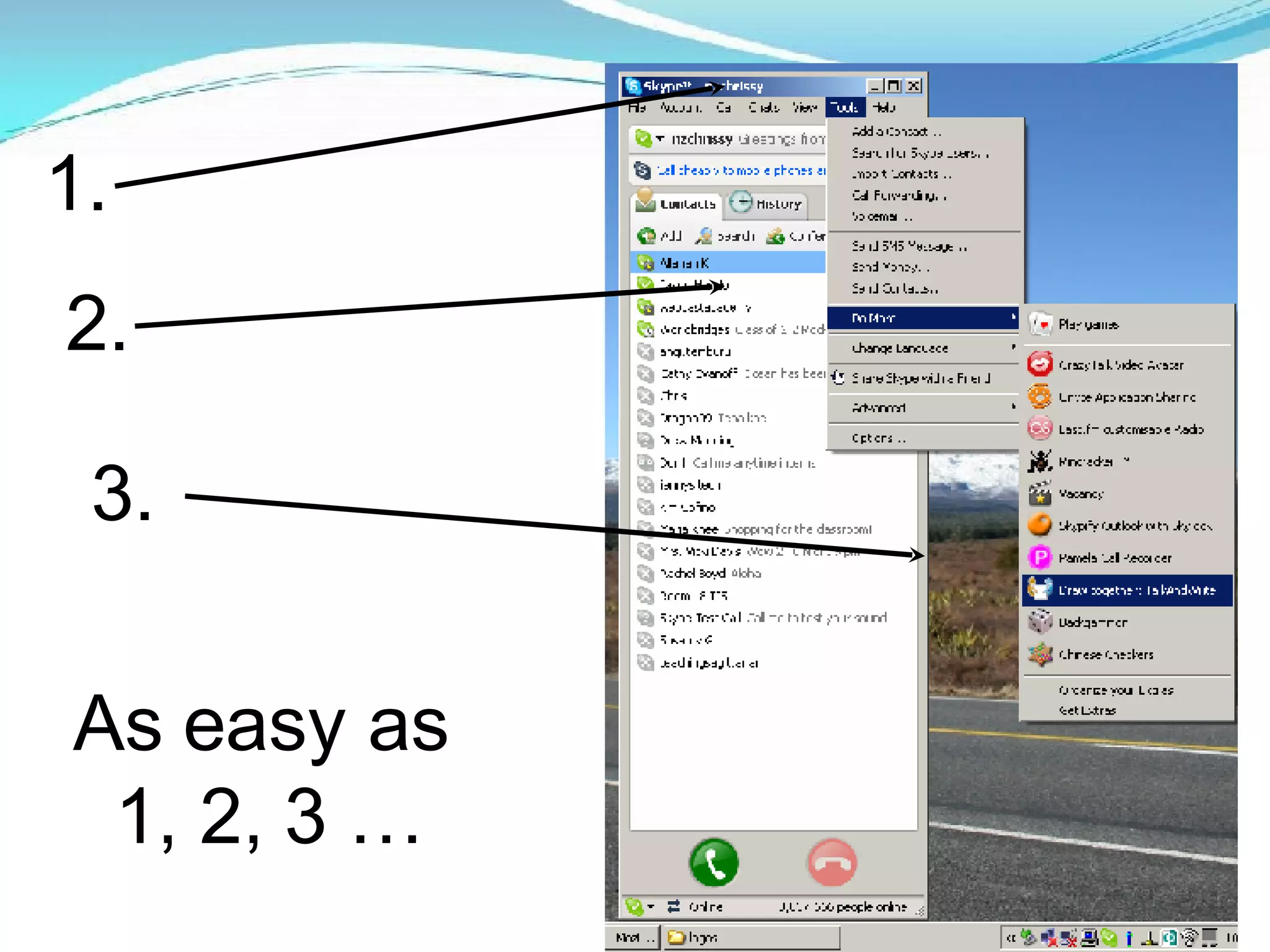 1. 2. 3. As easy as 1, 2, 3 …
