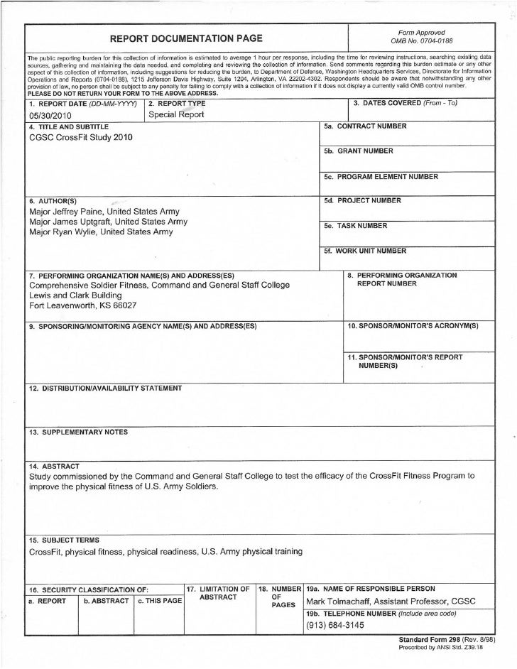 u s army crossfit study guide crossfit level 1 study guide