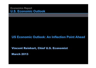 U.s.economic outlook   an inflaction point ahead