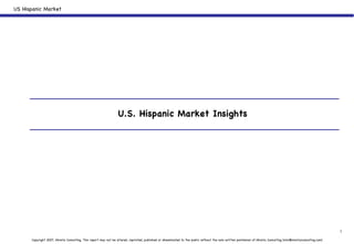 U.S. Hispanic Market Insights 