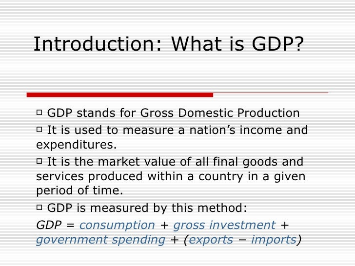 U.S Gdp