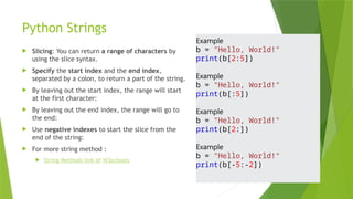 Comprehensive Introduction to Python Syntax and Data Types for Data ...