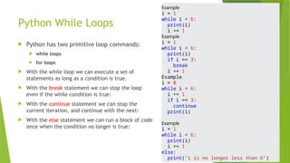 Comprehensive Python Programming for Data Science: Conditionals, Loops ...
