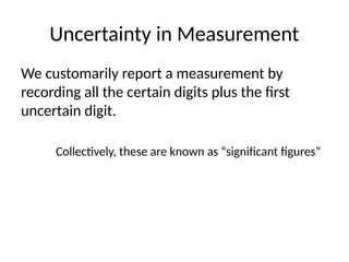 Uncertainty in laboratory experiments and random and systematic errors ...