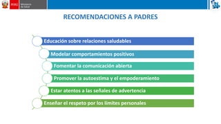 U03 T07 Pautas a padres de familia para prevenir la violencia en el ...