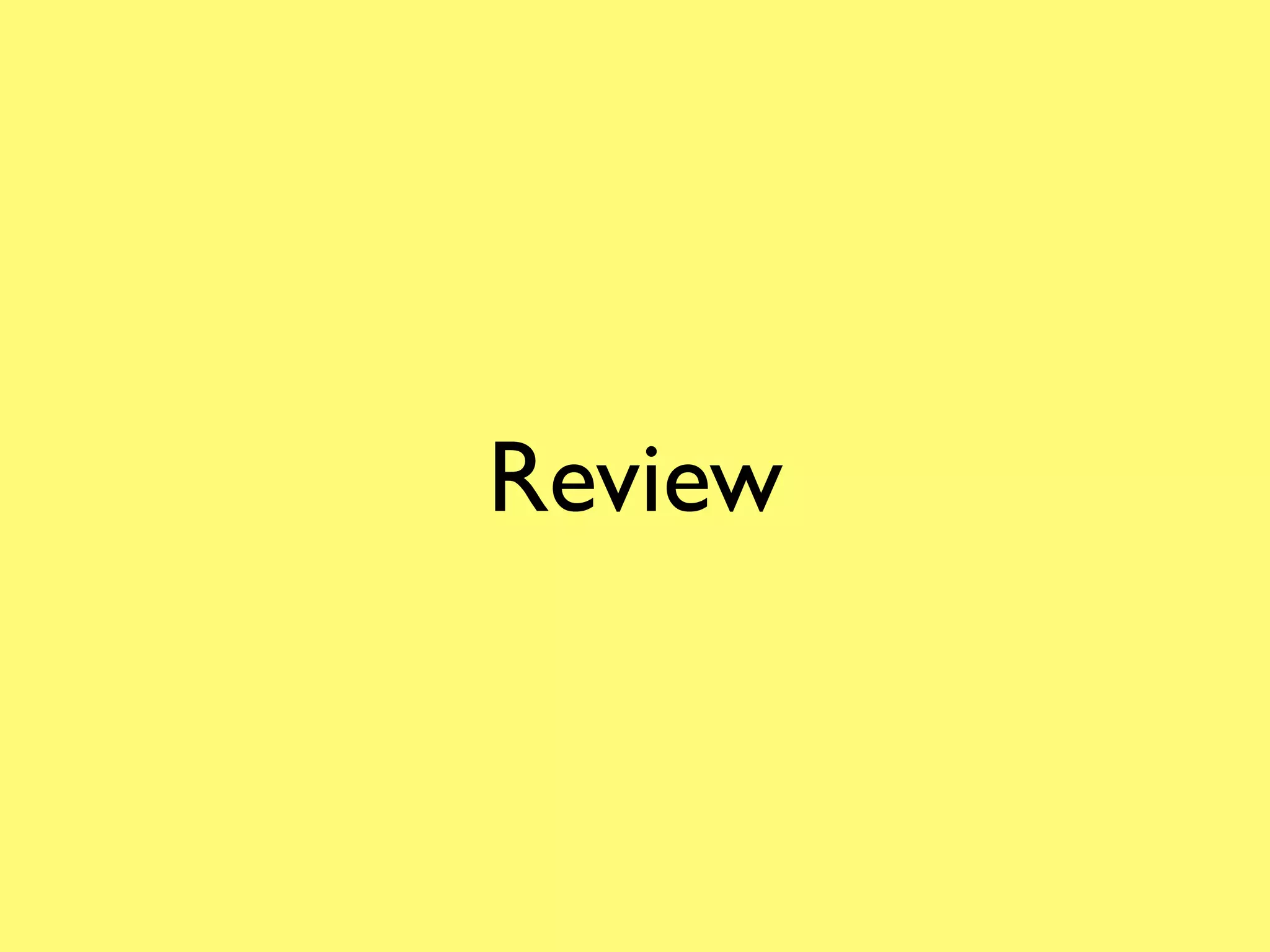 Review
 
