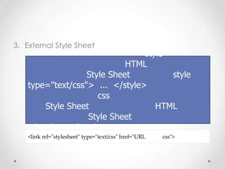 CSS | PPT