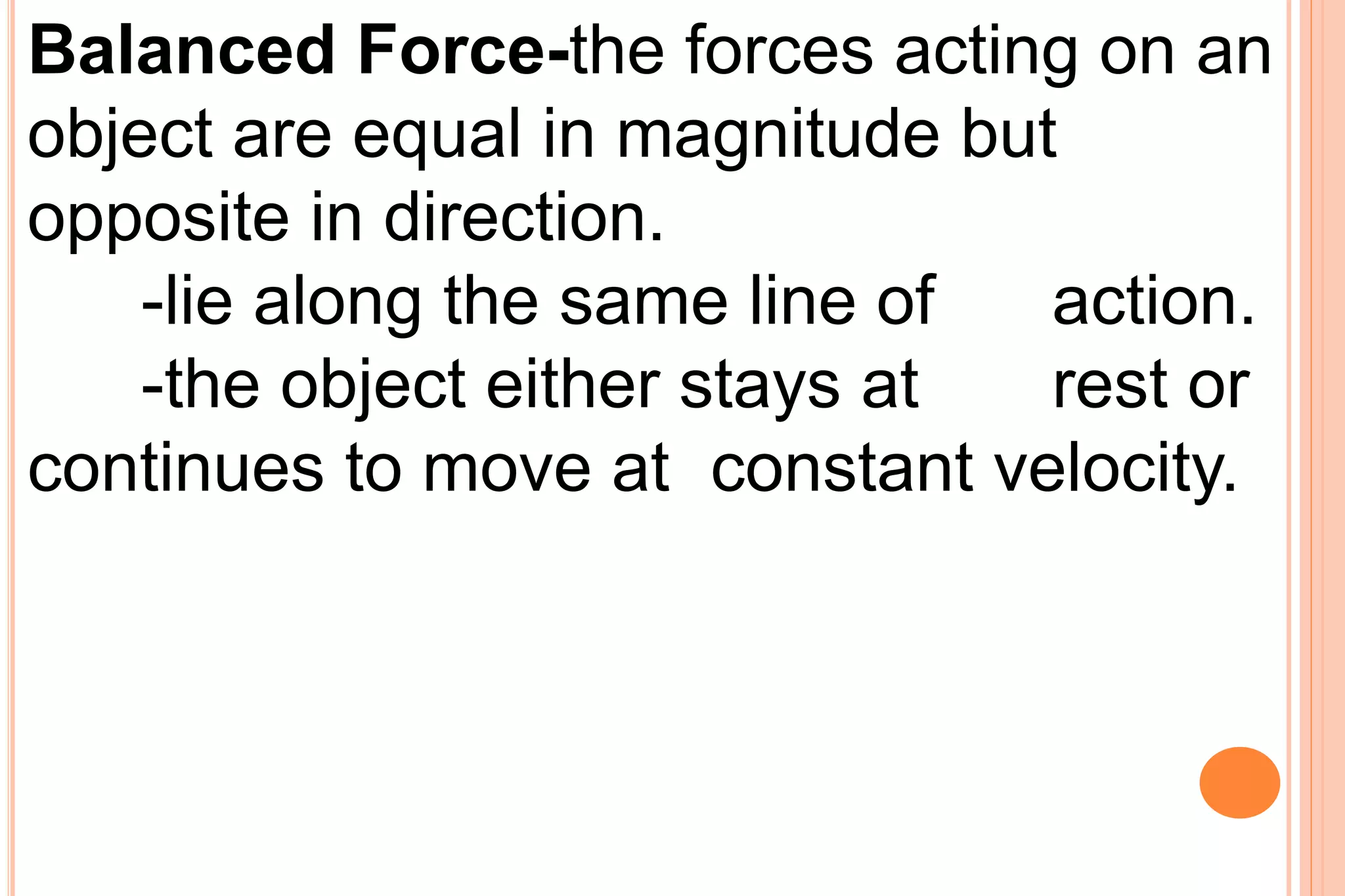 U1 module 1 forces and motion | PPTX