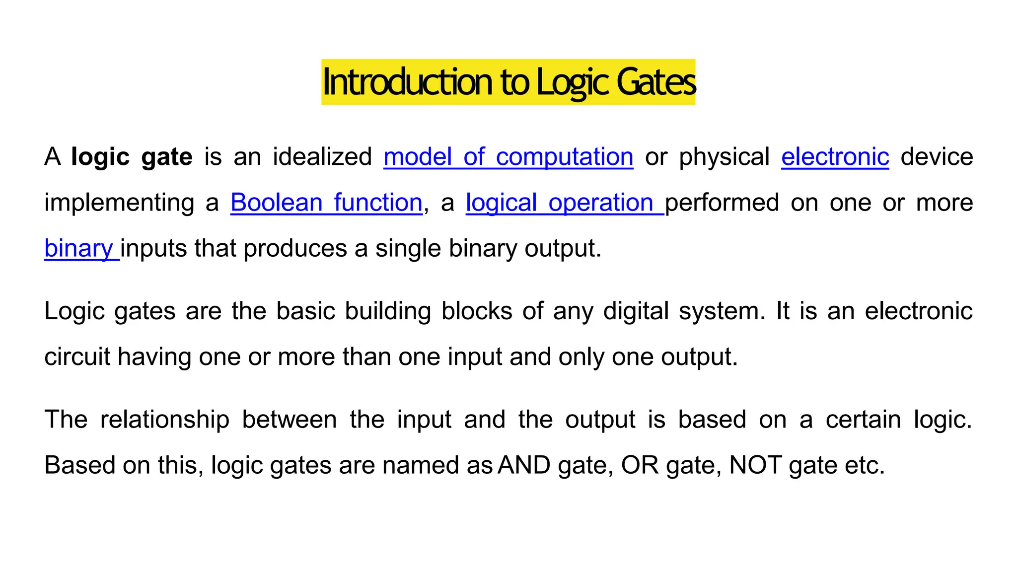 Digital Fundamental - Binary Codes-Logic Gates | PPTX | Programming ...