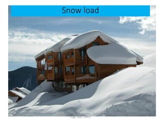 12-08-2022
Compiled by Dr Y.K.Sabapathy, Prof.,Civil
Engg. Dept., SSNCE
46
Snow load
 