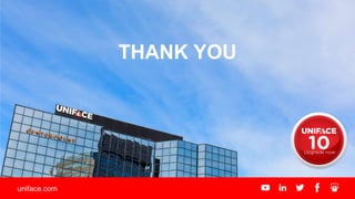 Dev Conf
THANK YOU
uniface.com
 