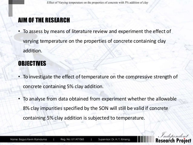 Literature review on compressive strength of concrete