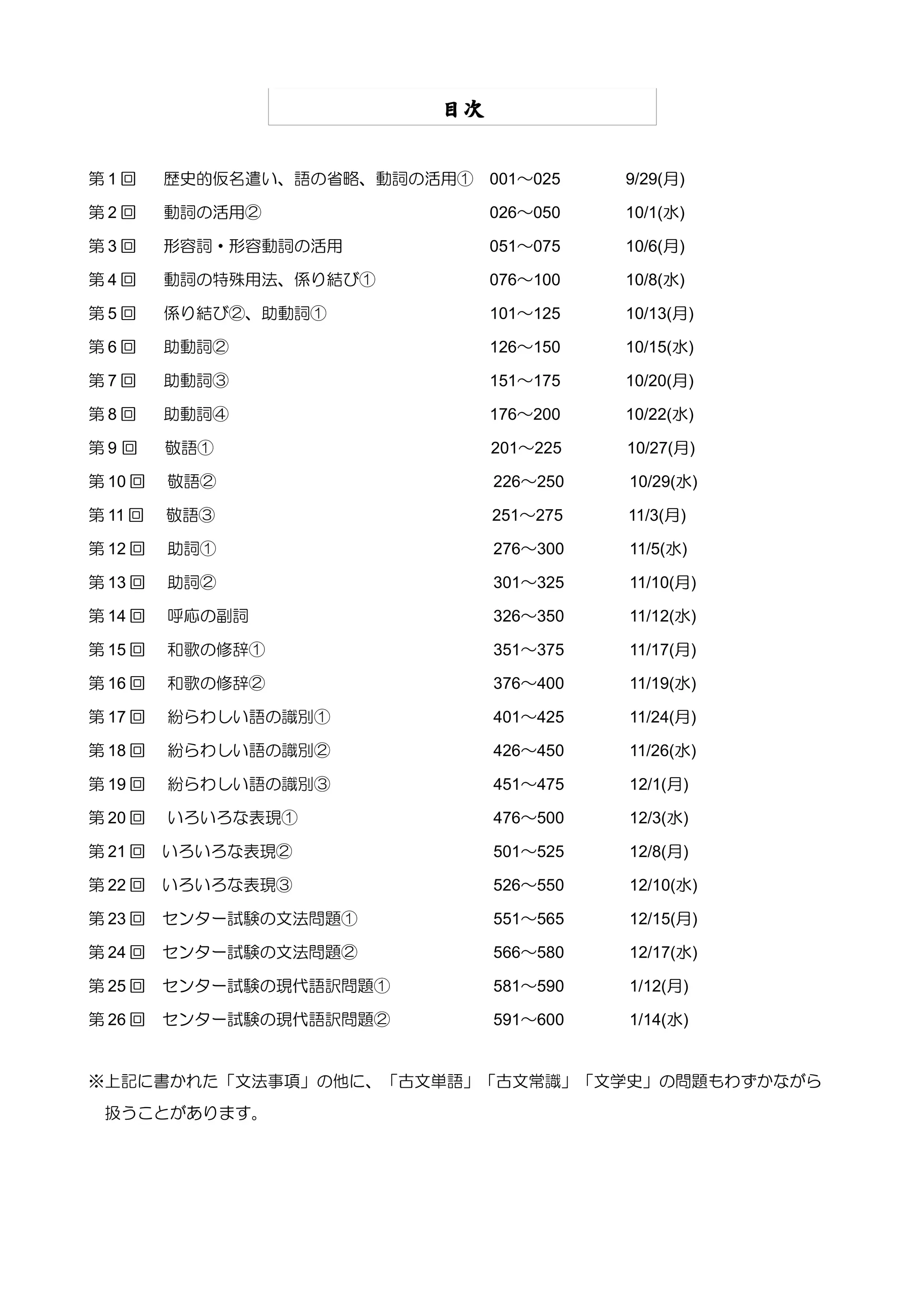 古文基礎テキスト | PDF