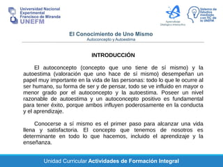 El conocimiento de uno mismo | PDF