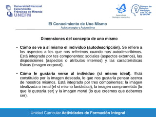 El conocimiento de uno mismo | PDF