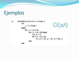 EjemplosO(n3)