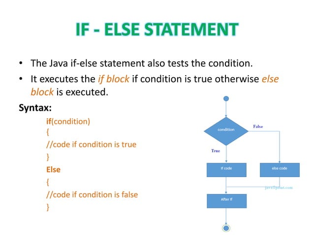 Control structures in java | PPT