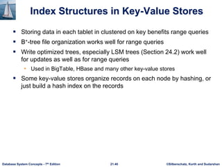 Parallel and distributed storage on databases | PDF