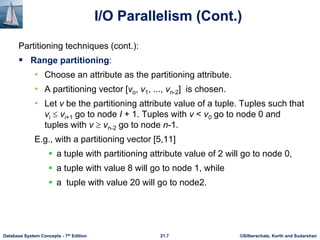 Parallel and distributed storage on databases | PDF