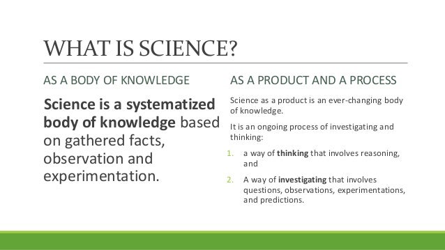 Unit 1, Lesson 1.1 - Introduction to Science