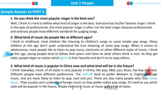 A Collection of Common Topics; Unit 1 People | PDF