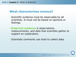U1 L1 - What is Science? | PPT