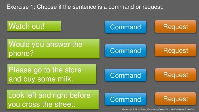 Command and Request