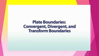 U1 m1   types of plate boundaries