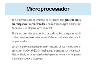 Microprocesador
 