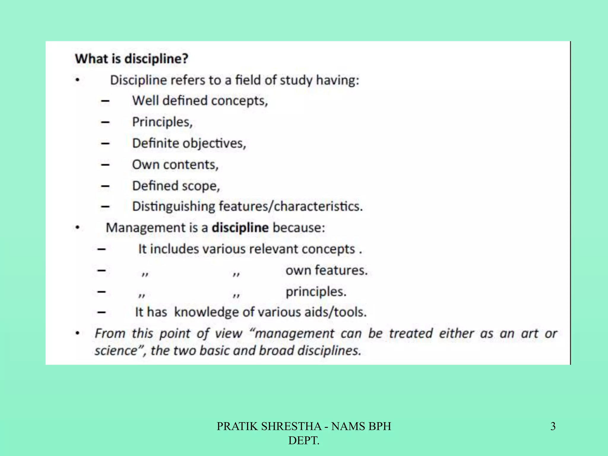 PRATIK SHRESTHA - NAMS BPH
DEPT.
3
 