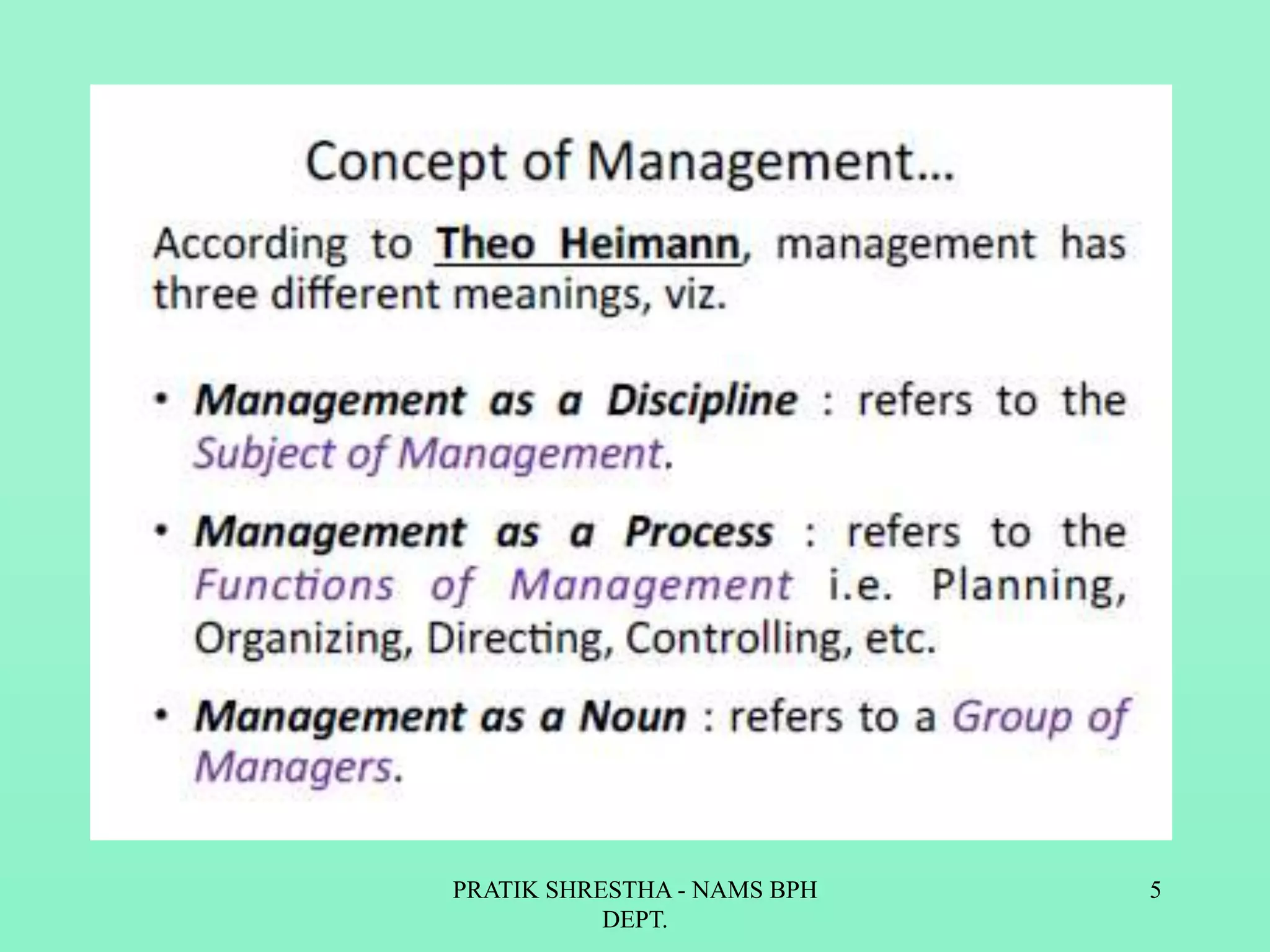 PRATIK SHRESTHA - NAMS BPH
DEPT.
5
 