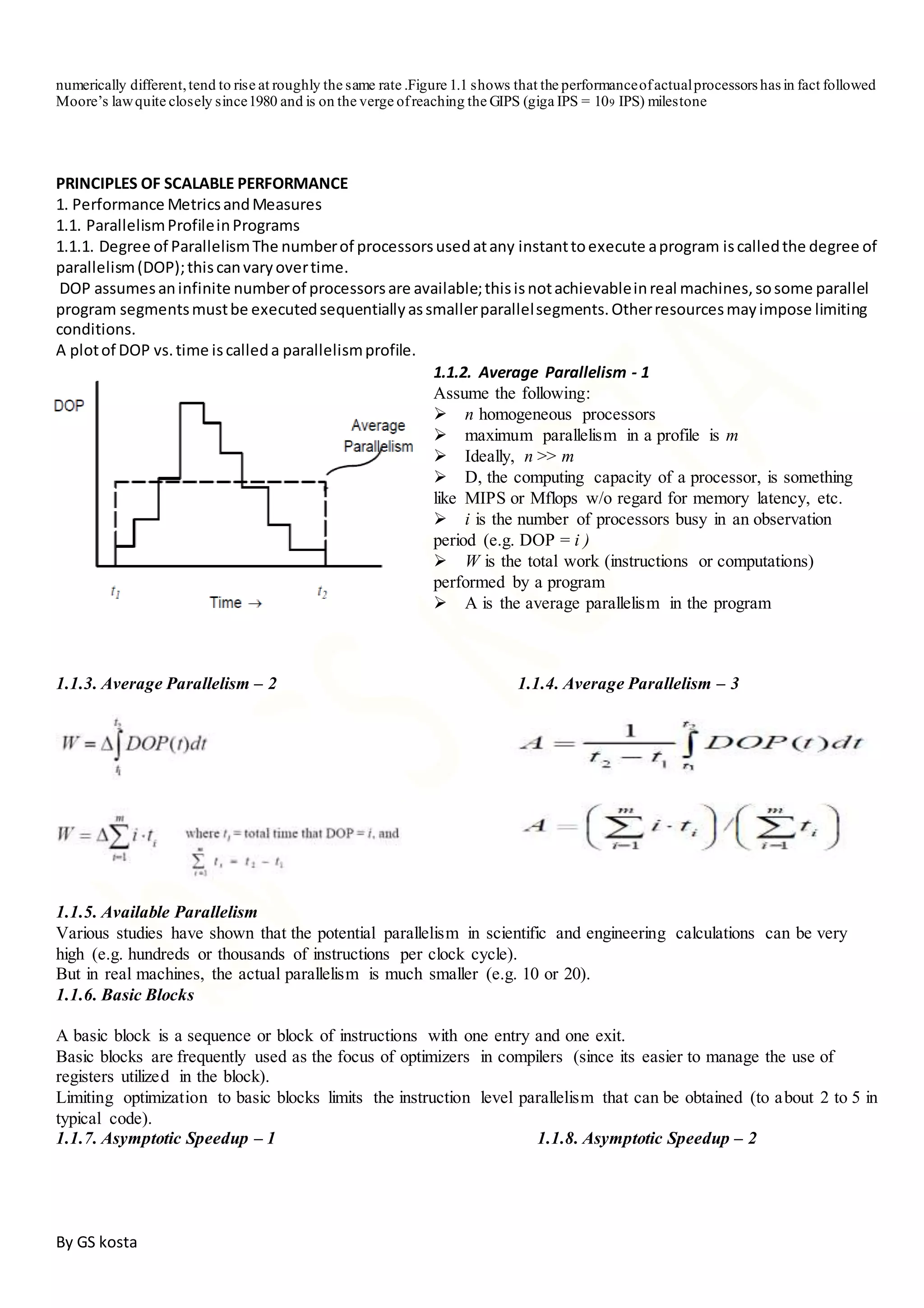 INTRODUCTION TO PARALLEL PROCESSING | DOCX