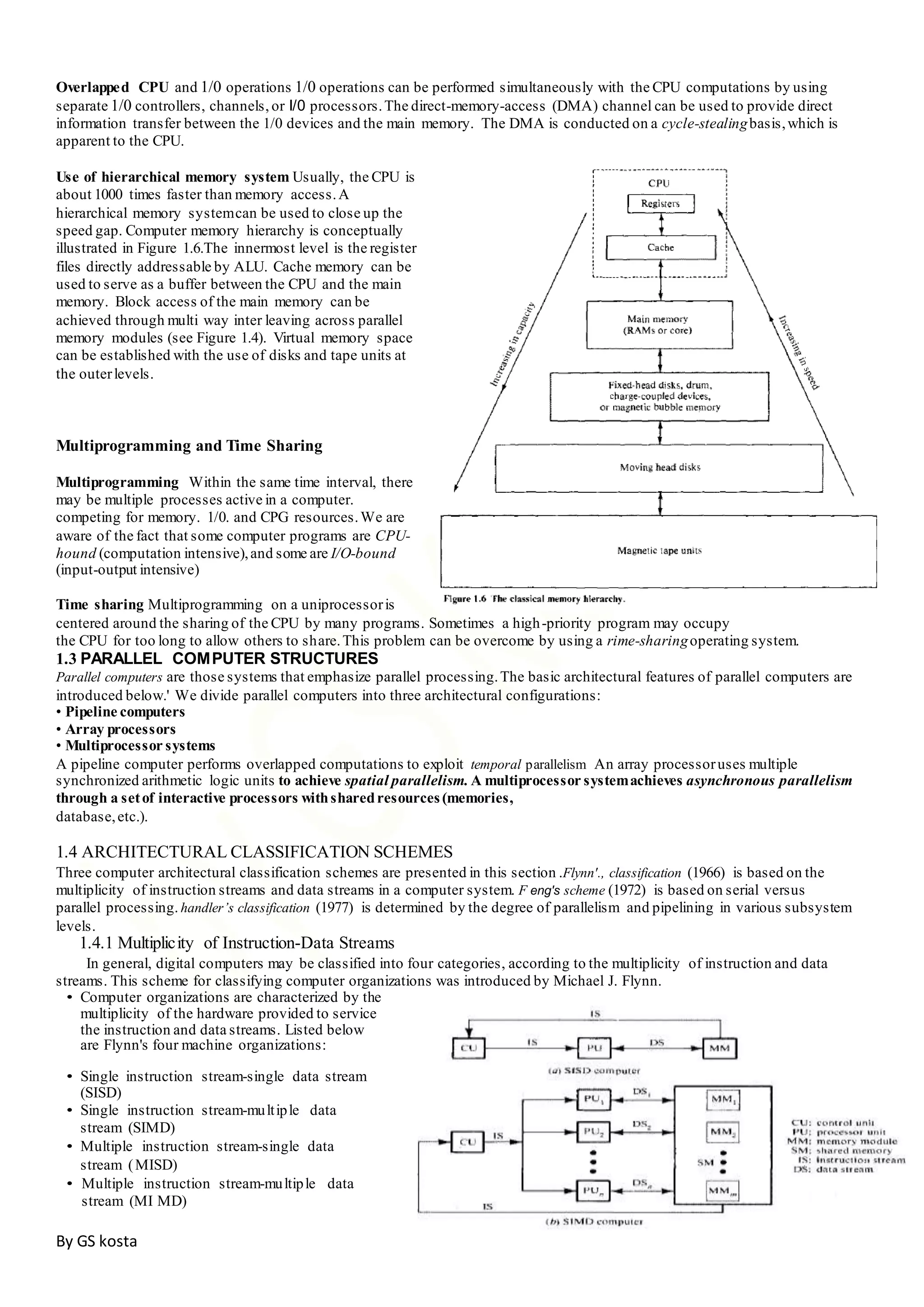 INTRODUCTION TO PARALLEL PROCESSING | DOCX