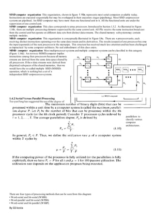 INTRODUCTION TO PARALLEL PROCESSING | PDF