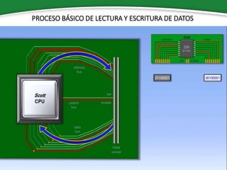 PROCESO BÁSICO DE LECTURA Y ESCRITURA DE DATOS
 