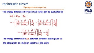 Quantum Mechanics and 3D Analysis of the Hydrogen Atom | PDF
