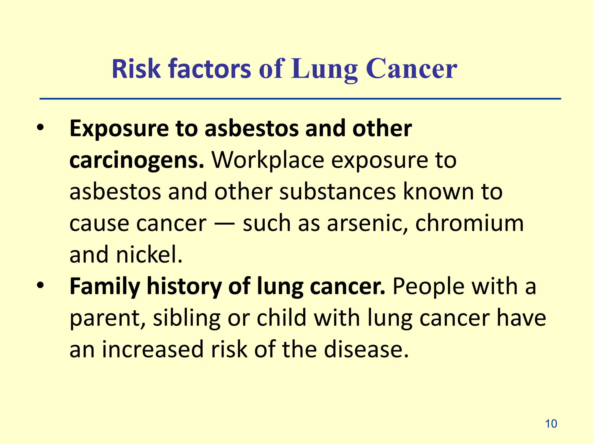 Lung cancer - definition, causes, symptoms, diagnosis, treatment ...