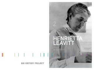 2
HENRIETTA
LEAVITT
BIOGRAPHY

 