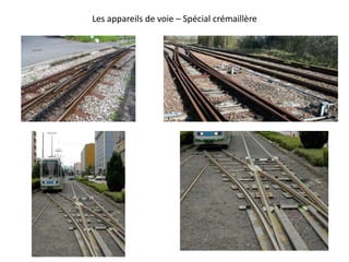Les appareils de voie – Spécial crémaillère
 