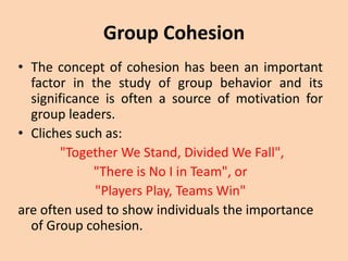 Group Behavior – Meaning, Types of Groups, Group Process, Group ...