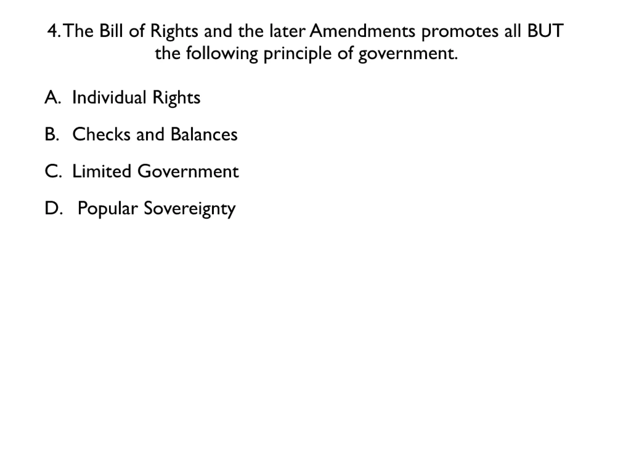 11th to 21st Amendments