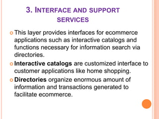 architecture framework for ecommerce | PPTX | Internet | Computing