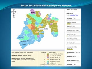 Sector Secundario del Municipio de Metepec
 