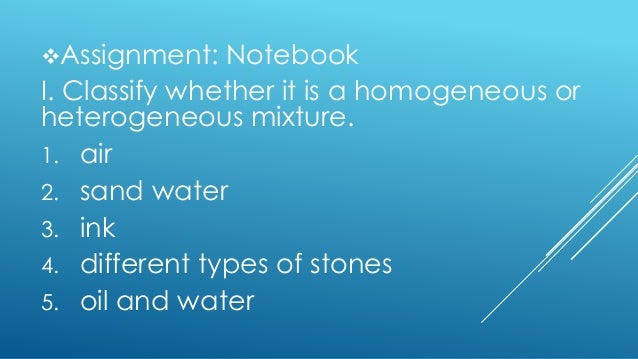 Unit 2, Lesson 2.3 Mixtures